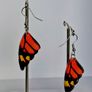 Monarch Butterfly Wing Earrings Image 10