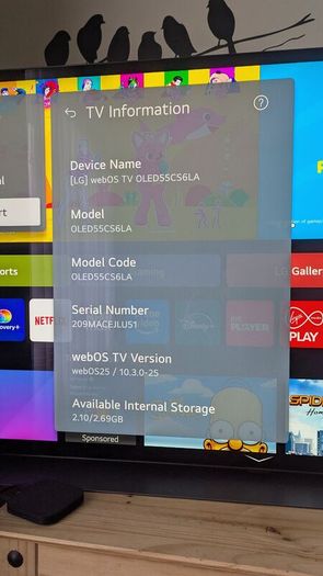 LG OLED 55'' Smart TV Excellent Condition