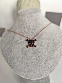 Necklace Skull 925 Sterling Silver