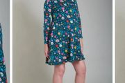 frugi maternity dress with pockets
