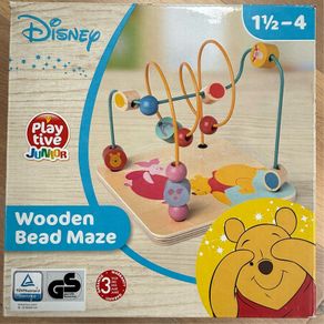 Disney wooden bead maze