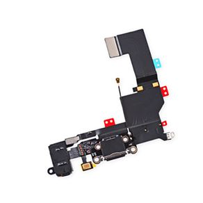 iPhone 5s Replacement Charging Dock Port Connector Flex Cable and Mic Black