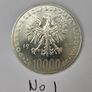 Poland silver coin 10000 zl John Paul II 1987 Image 7