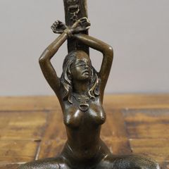 Erotic Woman - Bronze, Signed
