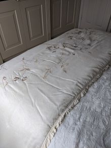 Laura Ashley Silk Quilt.