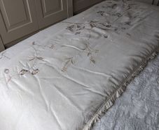 Laura Ashley Silk Quilt.