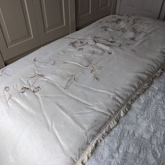 Laura Ashley Silk Quilt.