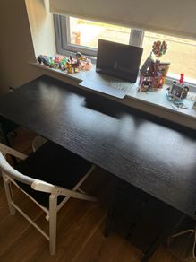 desk and chair