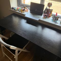 desk and chair