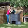 Garantia Thermo Wood Composter 600 litre Brown incl Soil Fence Image 3