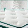King Mattress 5FT | 12" King-Size Hybrid Mattresses | 7 Zone Pocket Sprung Memory Foam Mattresses Soft/Plush - 150x200x30cm Image 3