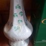 Vintage Belleek Shamrock Vase & box Image 2