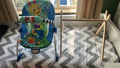 Baby Bouncer and Mobile