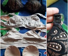 Nursing bra and maternity panties