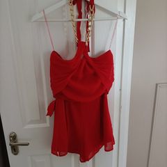 Lipsey Red playsuit size 8/10