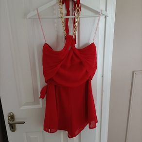 Lipsey Red playsuit size 8/10