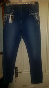 BNWT George Skinny stretch jeans size UK18/20 EUR46/48 Standard length Postage included