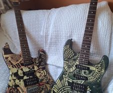 2 Squier Stratocasters, Very Rare for Sale or Swap