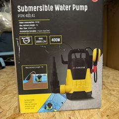 Parkside Submersible Water Pump Durable 400W