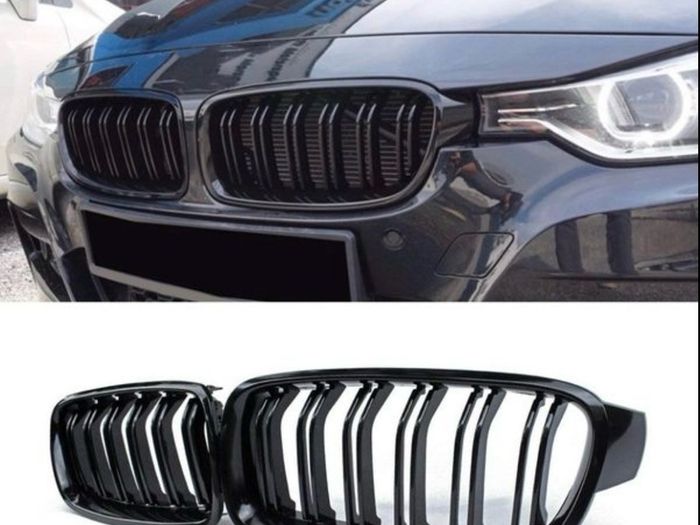 BMW F30 F30 kidney grills gloss black
