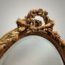 Elegant French Rococo Style Wall Mirror Image 2