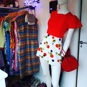 1960s vintage mini dress