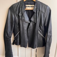 Topshop leather biker jacket