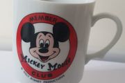 Vintage Mickey Mouse Club Member Mug