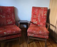 Armchairs and a Side Table