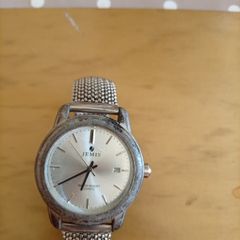 Vintage Jemis (Seiko Group) Quartz Watch. Rare Retro 1980s Mesh Strap Timepiece
