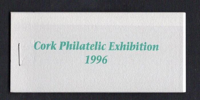 1996 Ireland Cork Philatelic Exhibition Booklet . Contains 2 X 32p 50th Anniversary of The Irish Naval Service Commemorative Stamps No 70