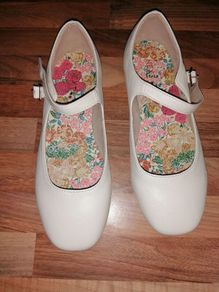 girls Next Communion shoes, ivory colour, size UK3 / EU 36