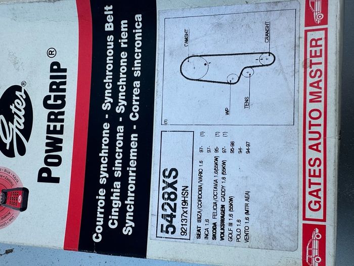Seat Golf Skoda Timing Belt