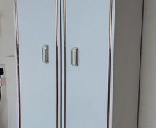 White wardrobe