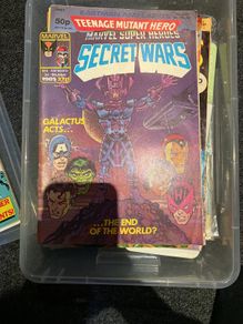 Secret Wars 8 1985 uk