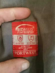 fire resistant work overalls