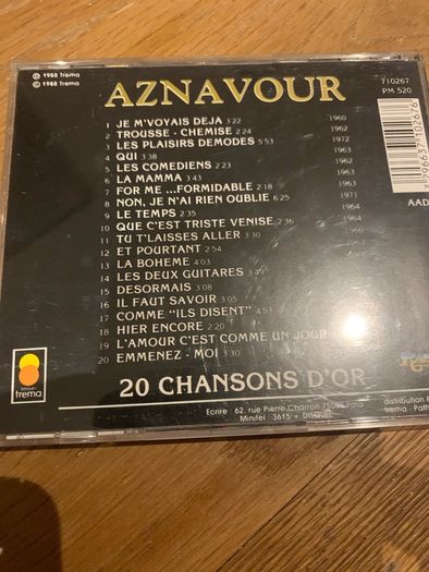 Charles Aznavour - 20 Chansons D'Or