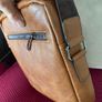 NEW-Leather Shoulder Bag. Image 4