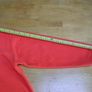 SALE!  Unisex Orange Ski Fleece Top Image 8