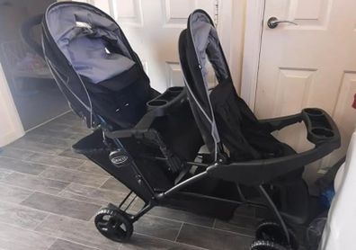 Twin pram