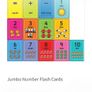 Jumbo Number Flash Cards (250) Image 9