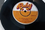 irish pressed single,  margo and the country folk