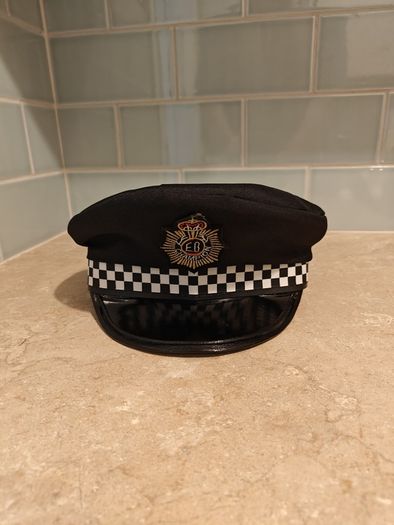 Halloween costume police 7/8 years old with hat