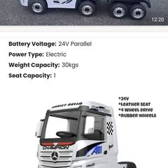 Ride on Truck & Trailer