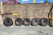 Axel and wheels 3 tonne dumper