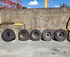 Axel and wheels 3 tonne dumper