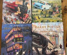 Harry Potter carti ilustrate in limba romana (illustrated books)