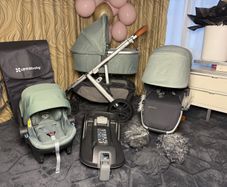 Full travel System Uppababy Vista V2 with car seat and isofix