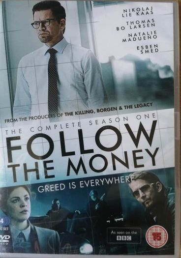 Follow The Money - Series 3 (2016) [Danish DVD TV Boxset] STILL SEALED