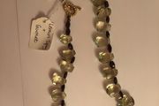 Lemon topaz &amp; Garnet necklace